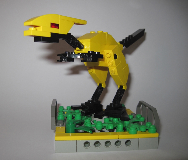 LEGO MOC - Jurassic World - Megapnosaurus cristatus