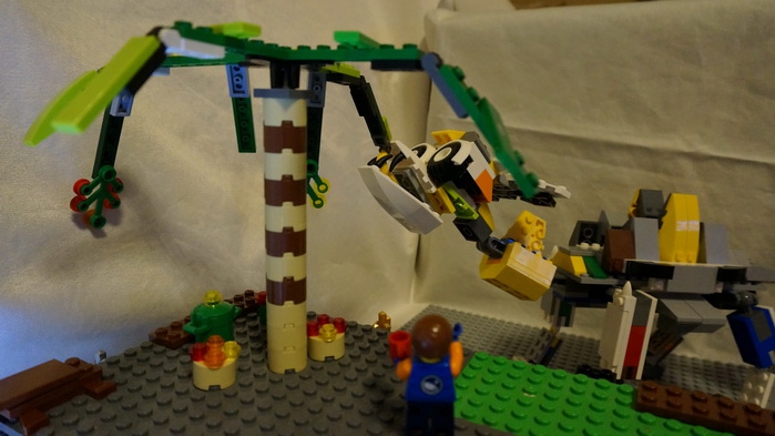 LEGO MOC - Jurassic World - Путешественники во времени