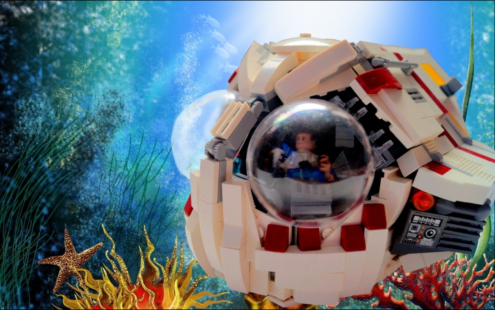 LEGO MOC - Submersibles - Подводный аппарат МП-1