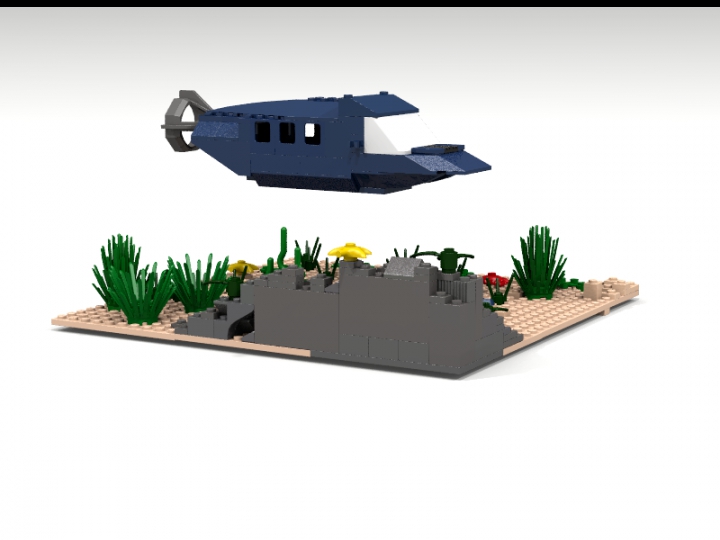 LEGO MOC - Submersibles - Батискаф 'Фантом'
