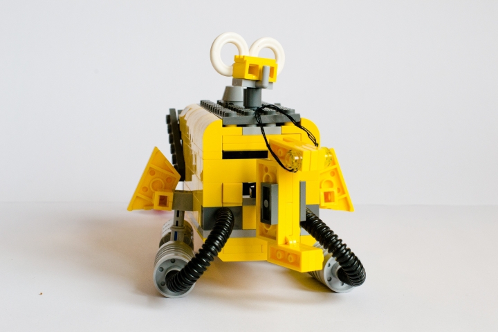 LEGO MOC - Submersibles - ПОДВОДНАЯ ЛОДКА СПАСАТЕЛЕЙ: Вид сзади