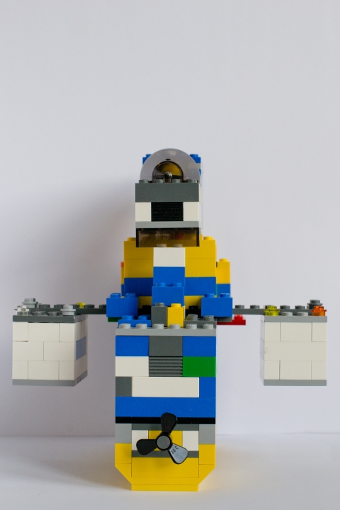LEGO MOC - Submersibles - ПОДВОДНАЯ СТАНЦИЯ ДЛЯ ИССЛЕДОВАНИЯ ОКЕАНА: Вид сзади