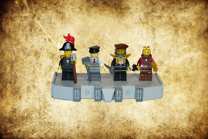 LEGO MOC - Submersibles - Golden Lionardo