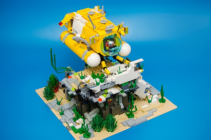 LEGO MOC - Submersibles - FLOUNDER EX-1