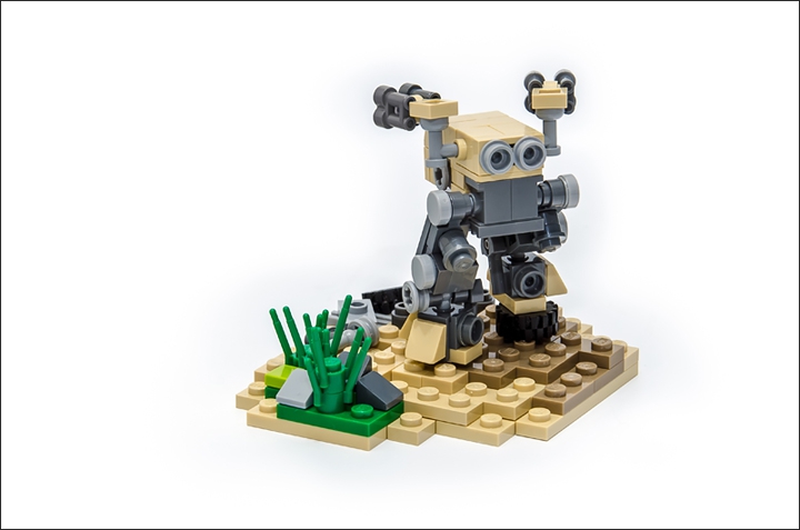 LEGO MOC - Battle of the Masters 'In cube' - DESERT STRIKE