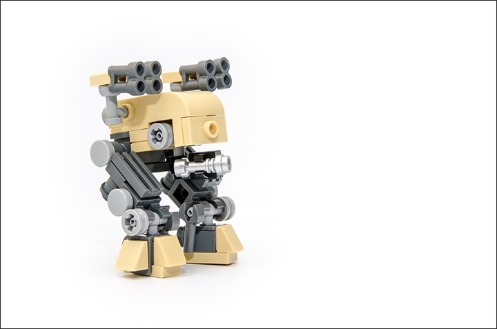 LEGO MOC - Battle of the Masters 'In cube' - DESERT STRIKE