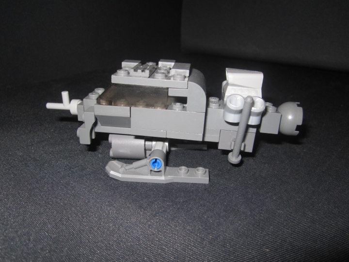 LEGO MOC - Инопланетная жизнь - Mealon-43: И в режиме полета.