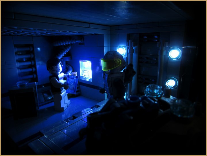 LEGO MOC - Инопланетная жизнь - Синтия: планета песка и леса.