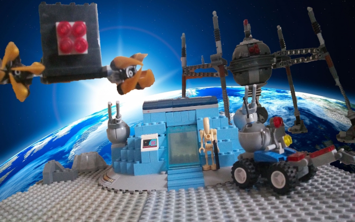 LEGO MOC - Инопланетная жизнь - Инопланетная жизнь: инопланетная жизнь