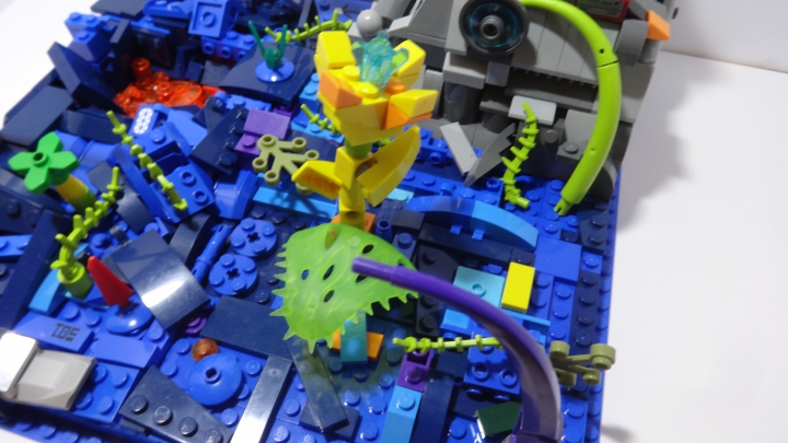 LEGO MOC - Инопланетная жизнь - Кусочек жизни на планете Скаардж