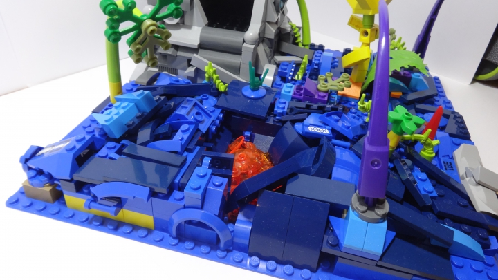 LEGO MOC - Инопланетная жизнь - Кусочек жизни на планете Скаардж