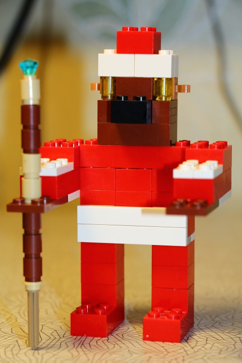 LEGO MOC - New Year's Brick 2016 - Санта Винни-Пух Клаус