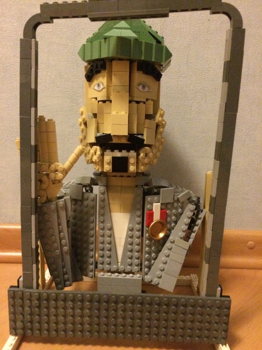 LEGO MOC - Joy and Sadness of Great Victory - Поездка домой: И тут Николай понял, что все- война закончилась. Не надо больше бояться, теперь жизнь будет спокойной как у этого маленького голубя.