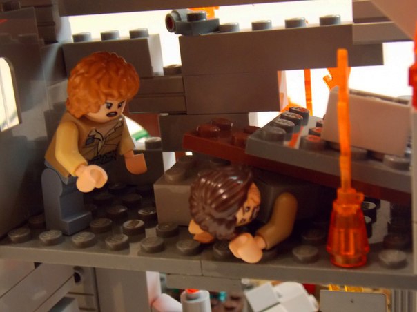 LEGO MOC - Joy and Sadness of Great Victory - 'Мало кто помнит этот дом...': -Последнее,что я услышал,было 'прости меня за все'.В ответ было сказано 'я с тобой всегда'.