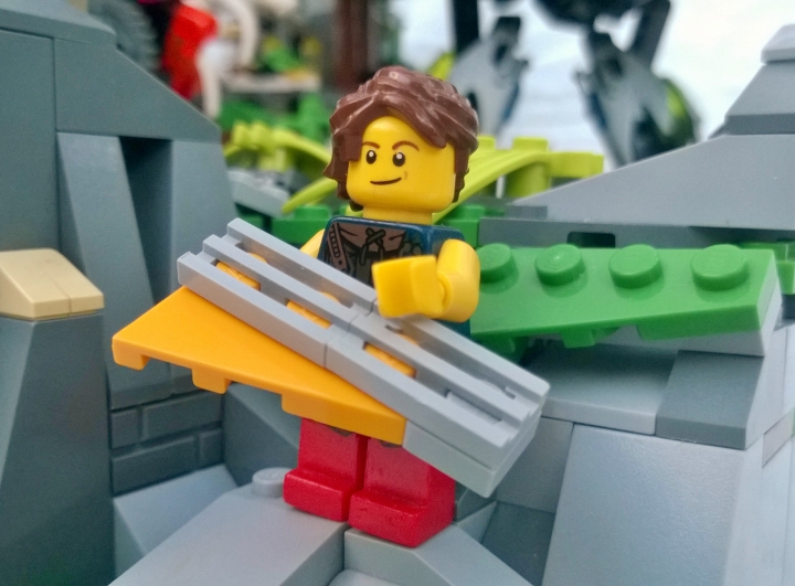 LEGO MOC - Russian Tales' Wonders - Сказка об Иване-царевиче и гуслях-самогудах: Иван-царевич и гусли-самогуды.