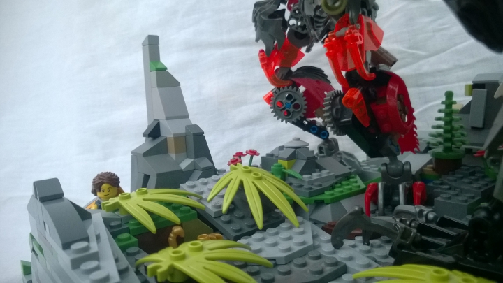 LEGO MOC - Russian Tales' Wonders - Сказка об Иване-царевиче и гуслях-самогудах: Удар по рёбрам.