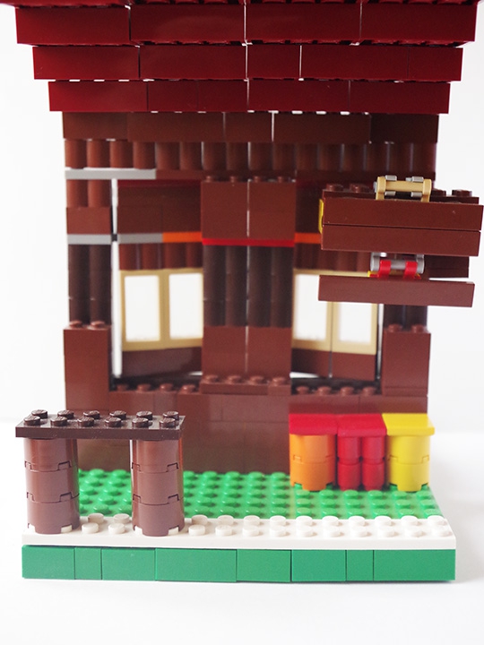 LEGO MOC - Russian Tales' Wonders - Колобок: Внутреннее убранство.