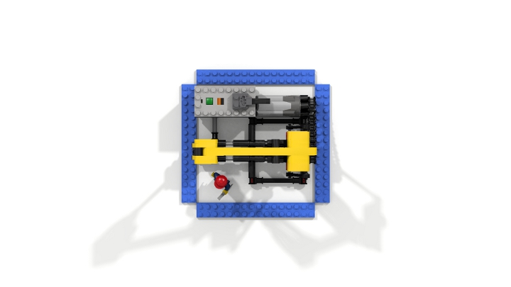 LEGO MOC - Battle of the Masters 2016 - Станок-качалка для нефтедобывающей скважины
