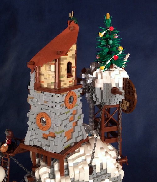 LEGO MOC - New Year's Brick 2017 - Фэнтези Новый Год 