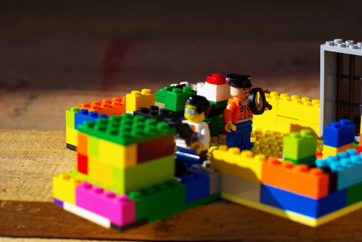 LEGO MOC - Detective Contest - Расследование ограбления банка