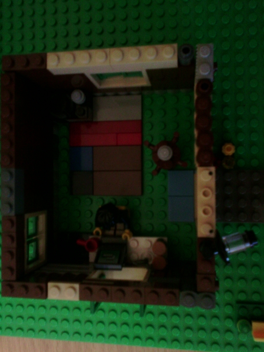 LEGO MOC - Detective Contest - Райское яблоко: Фандорин работал над архивами в своем офисе на старинной улице Солянка