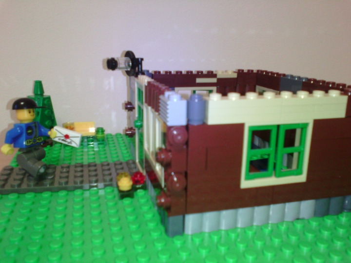 LEGO MOC - Detective Contest - Райское яблоко: принесли письмо о похищении алмаза