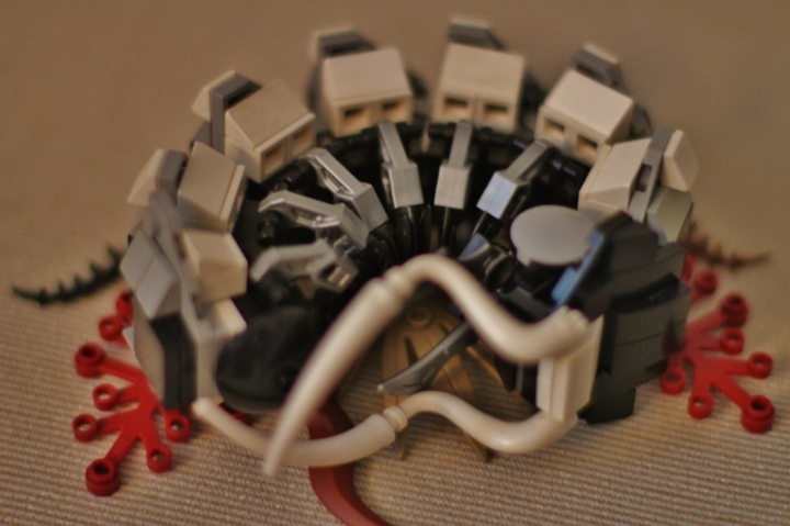LEGO MOC - Fantastic Beasts And Who Dreams Of Them - Буйволиный Кракс: Буйволиный Кракс в спячке.