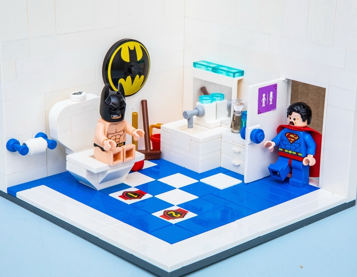 LEGO MOC - 16x16: Batman-80 - Внезапно!