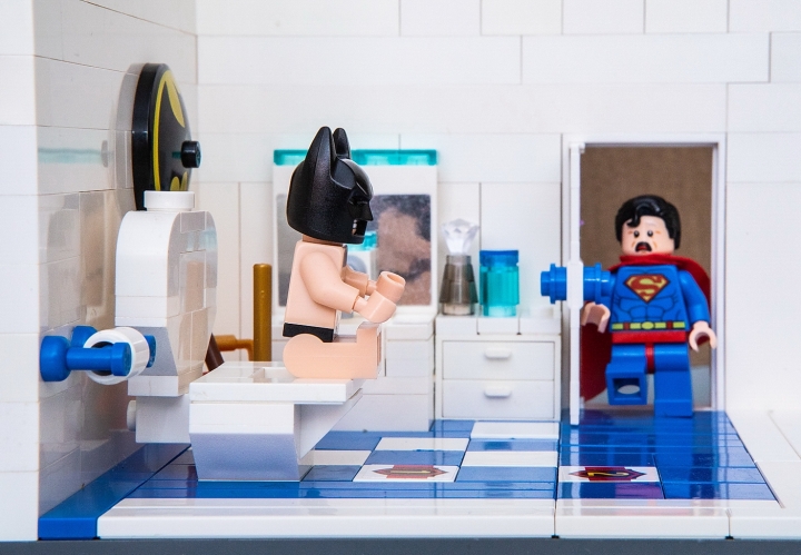 LEGO MOC - 16x16: Batman-80 - Внезапно!