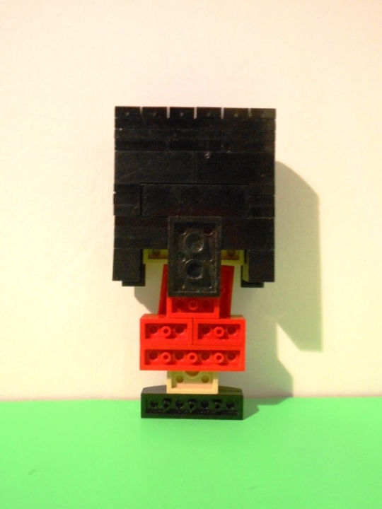 LEGO MOC - 16x16: Chibi - В ужасе: И отвернулась, чтобы не было так страшно.