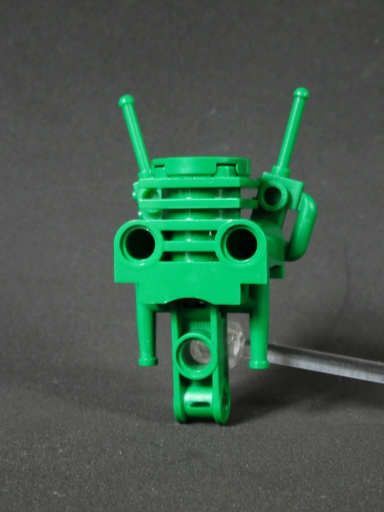 LEGO MOC - 16x16: Chibi - Зелёный Человечек