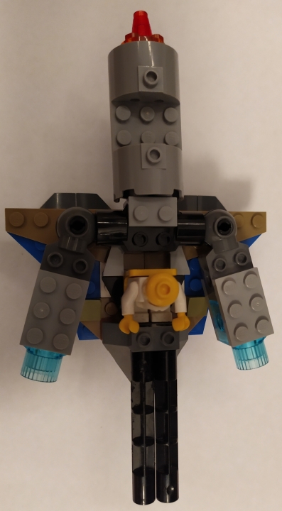 LEGO MOC - 16x16: Micro - Истребитель 