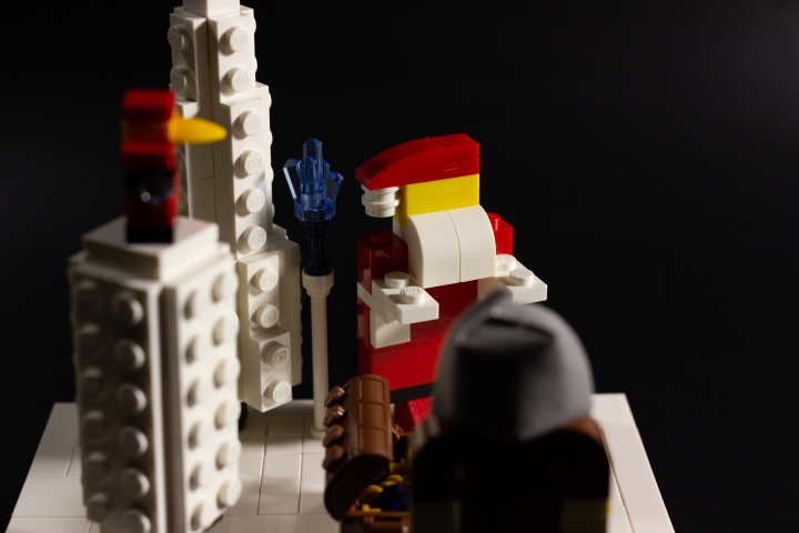 LEGO MOC - New Year's Brick 2020 - Встреча с Морозко