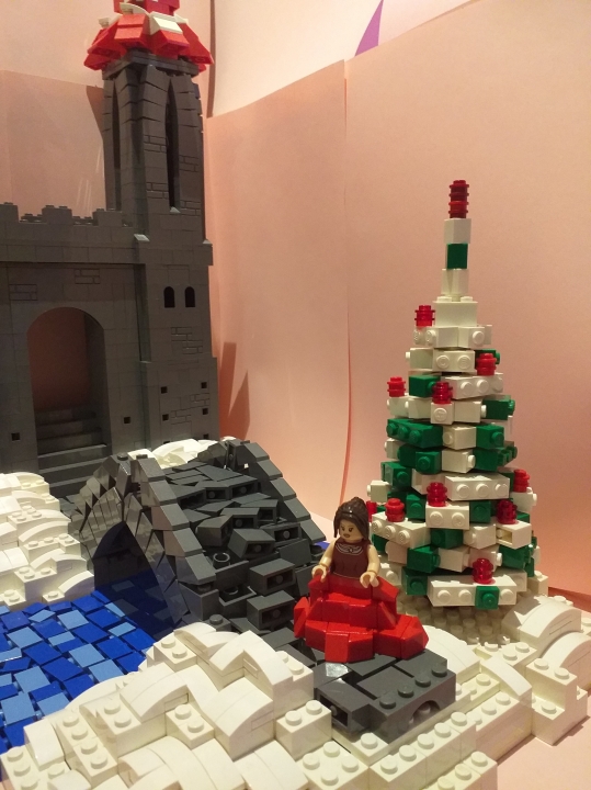 LEGO MOC - New Year's Brick 2020 - Красавица и Чудовище. Чудесное Рождество