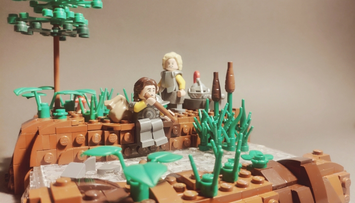 LEGO MOC - Младшая лига. Конкурс 'Средневековье'. - “One cannot always be a hero, but one can always be a man.”