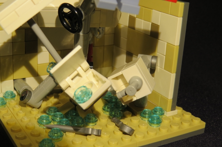 LEGO MOC - LEGO-конкурс 16x16: 'Все работы хороши' - Сантехник Петр и восстание санузла: фото7
