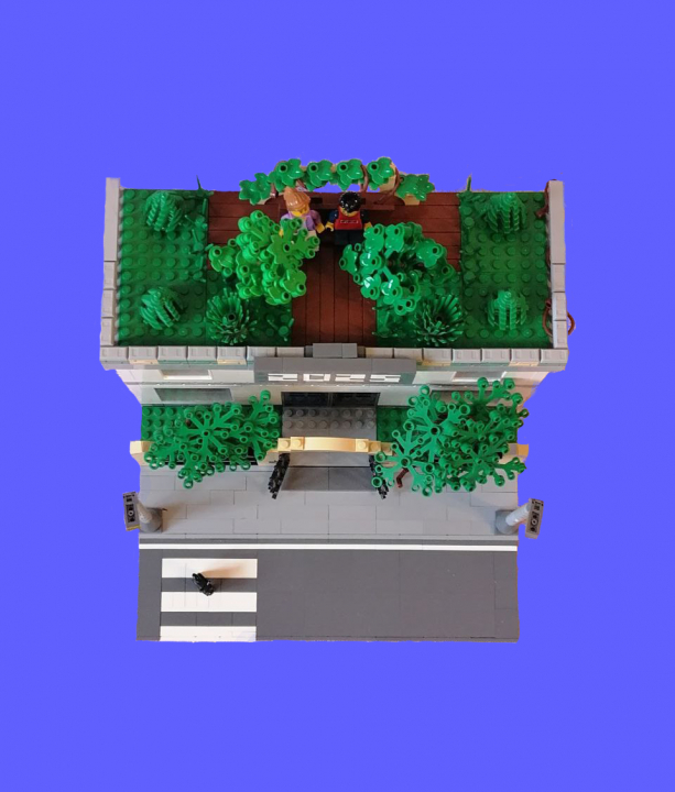 LEGO MOC - LEGO-конкурс 'Светлое будущее' - Школа будущего : Вид сверху. Я надеюсь, что Вам понравилась моя модель и Вы за меня проголосуете :)<br />
Всем удачи в строительстве! 