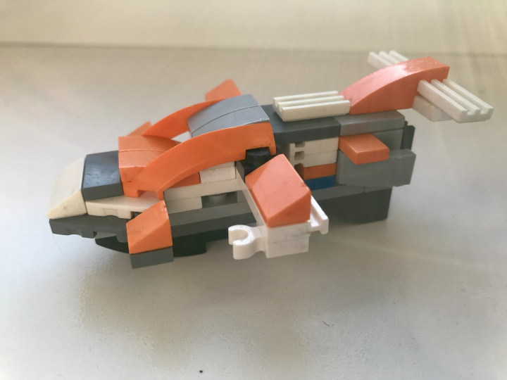 LEGO MOC - LEGO-конкурс 'Путь к звездам' - Звездолет «Мустанг»