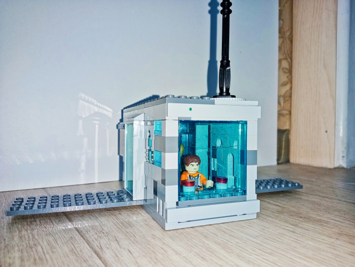 LEGO MOC - LEGO-конкурс 'Путь к звездам' - Космический корабль учёных типа 'L': Корабль типа 'L'