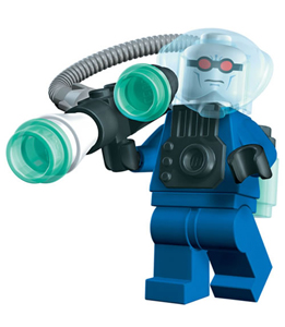Bricker - LEGO Minifigura - bat011c01 Mr. Freeze with Complete Weapon  Assembly