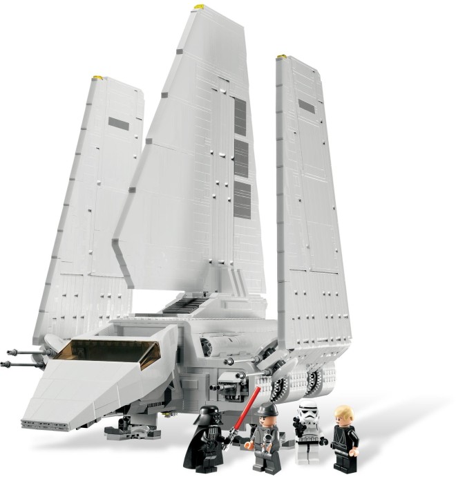 Bricker - Brinquedo contruído por LEGO 10212 Imperial Shuttle