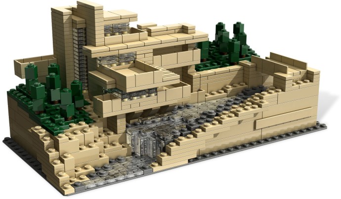 Bricker - Brinquedo contruído por LEGO 21005 Fallingwater