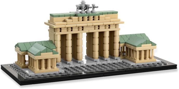 Bricker - Brinquedo contruído por LEGO 21011 Brandenburg Gate