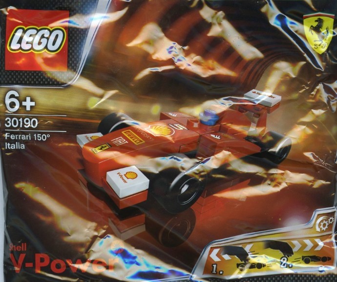 Bricker - Brinquedo contruído por LEGO 30190 Ferrari 150 Italia