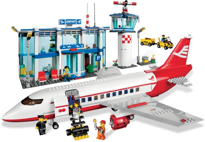 Bricker - Brinquedo contruído por LEGO 3182 Airport