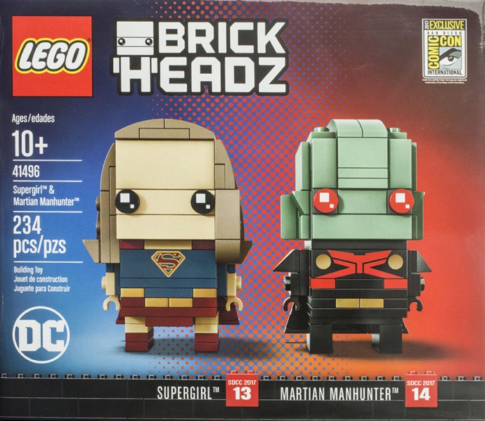 Bricker - Brinquedo contruído por LEGO 41496 Supergirl & Martian Manhunter