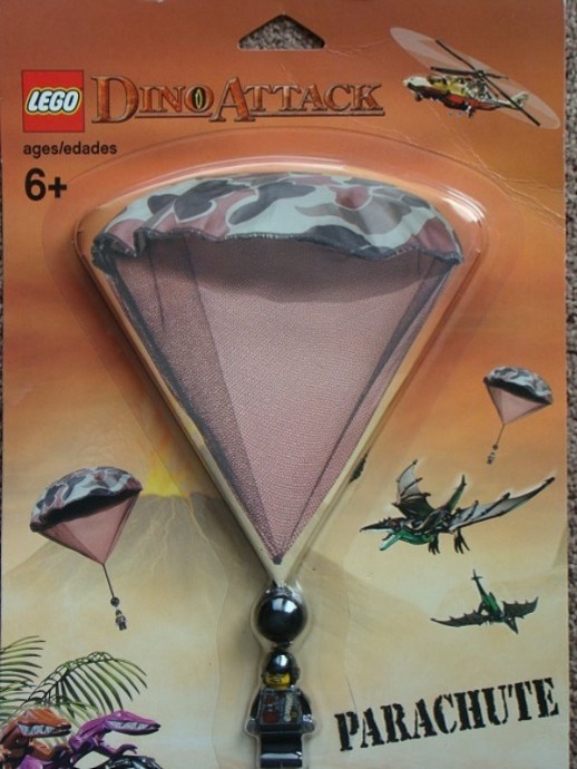 Bricker - Brinquedo contruído por LEGO 4293136 Dino Attack Parachute and  Minifigure