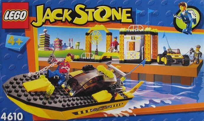 Bricker - Brinquedo contruído por LEGO 4610 Res-Q Super Station