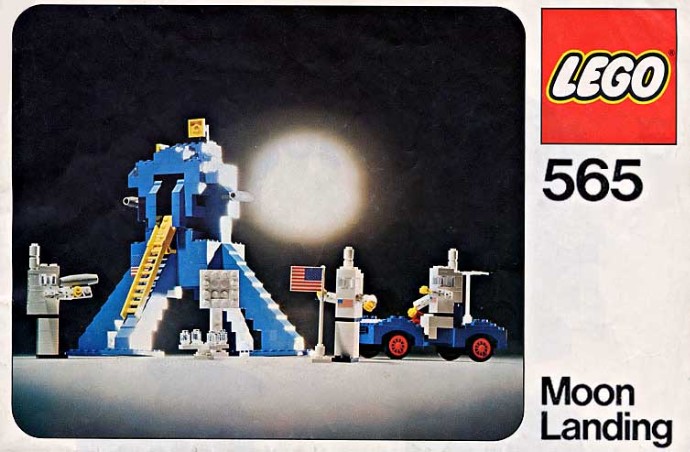 Bricker - Brinquedo contruído por LEGO 565 Moon Landing
