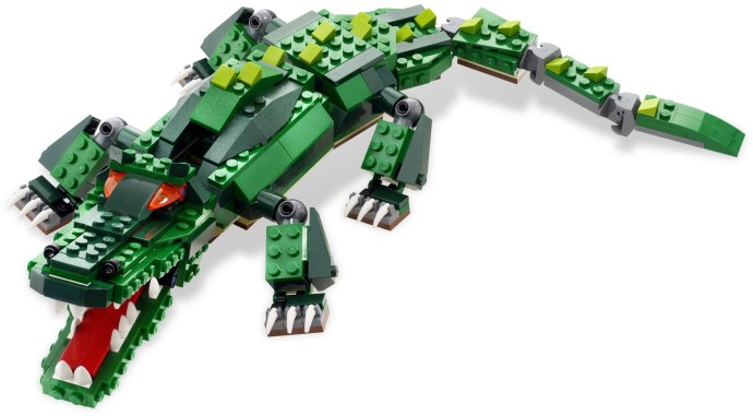 Bricker - Brinquedo contruído por LEGO 5868 Ferocious Creatures